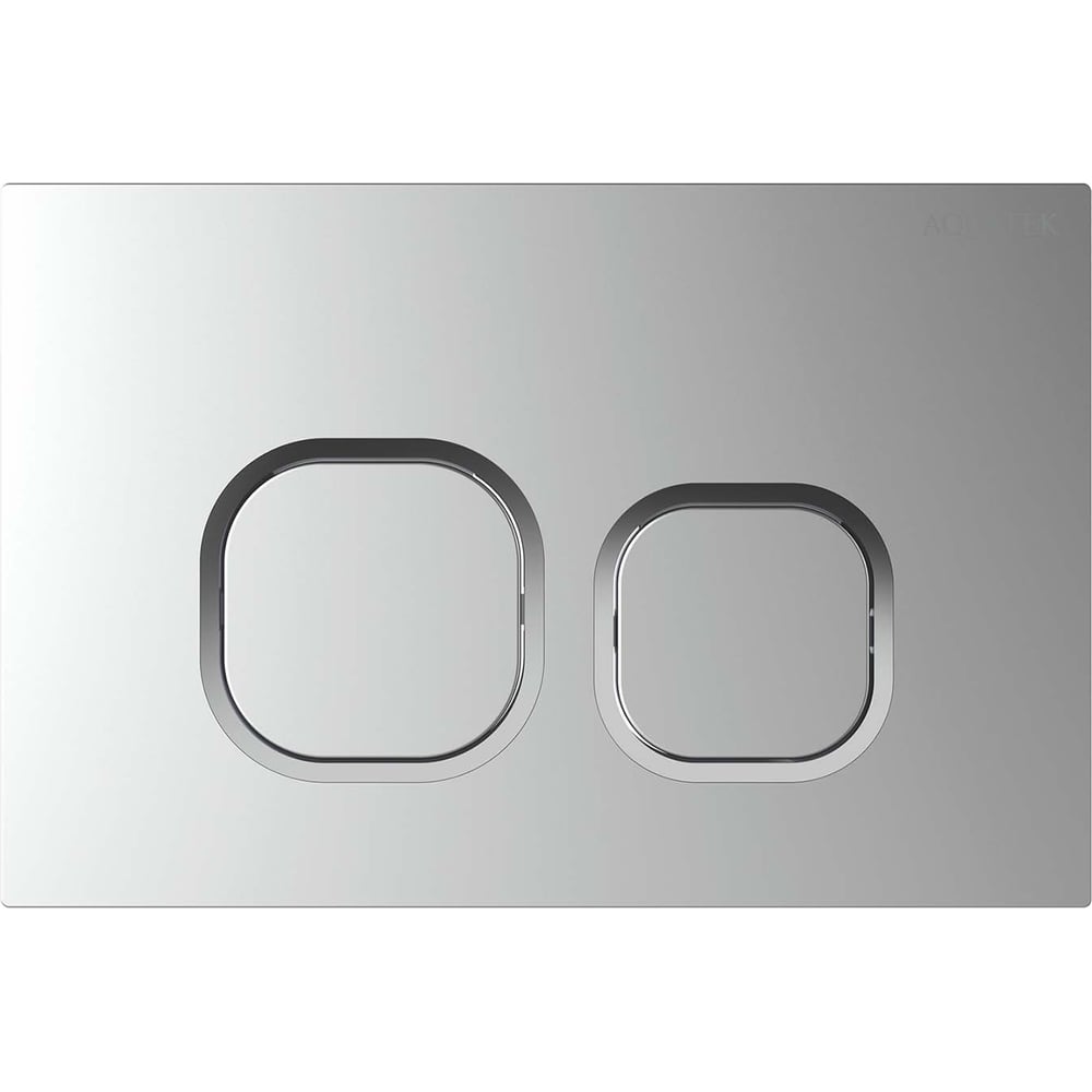Изображение товара Панель смыва AQUATEK KDI-0000058(BC) Хром матовый ободок