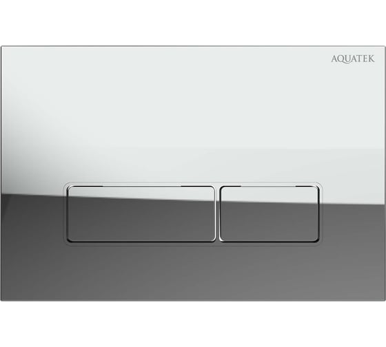 Изображение товара Панель смыва AQUATEK KDI-0000062(HB) Хром глянец ободок хром (клавиши прямоугольные), 162х244 мм 00000147108