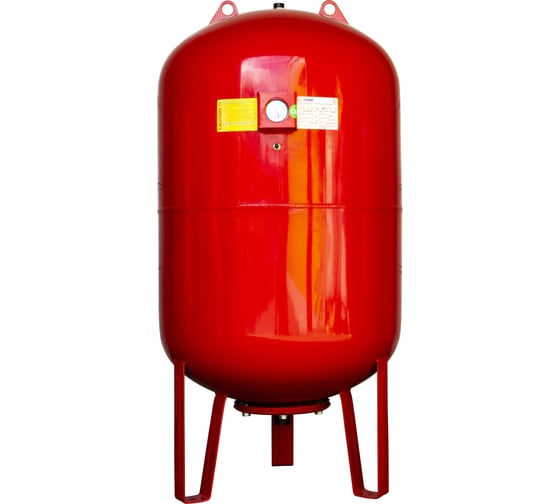 Изображение товара Бак вертикальный CRUWA 300 л ECO с ножками и манометром 10 бар присоед. 1 1/4 красный замен. мембрана EPDM пр-во by OREN/Турция/ CRW 300 VM ECO RED
