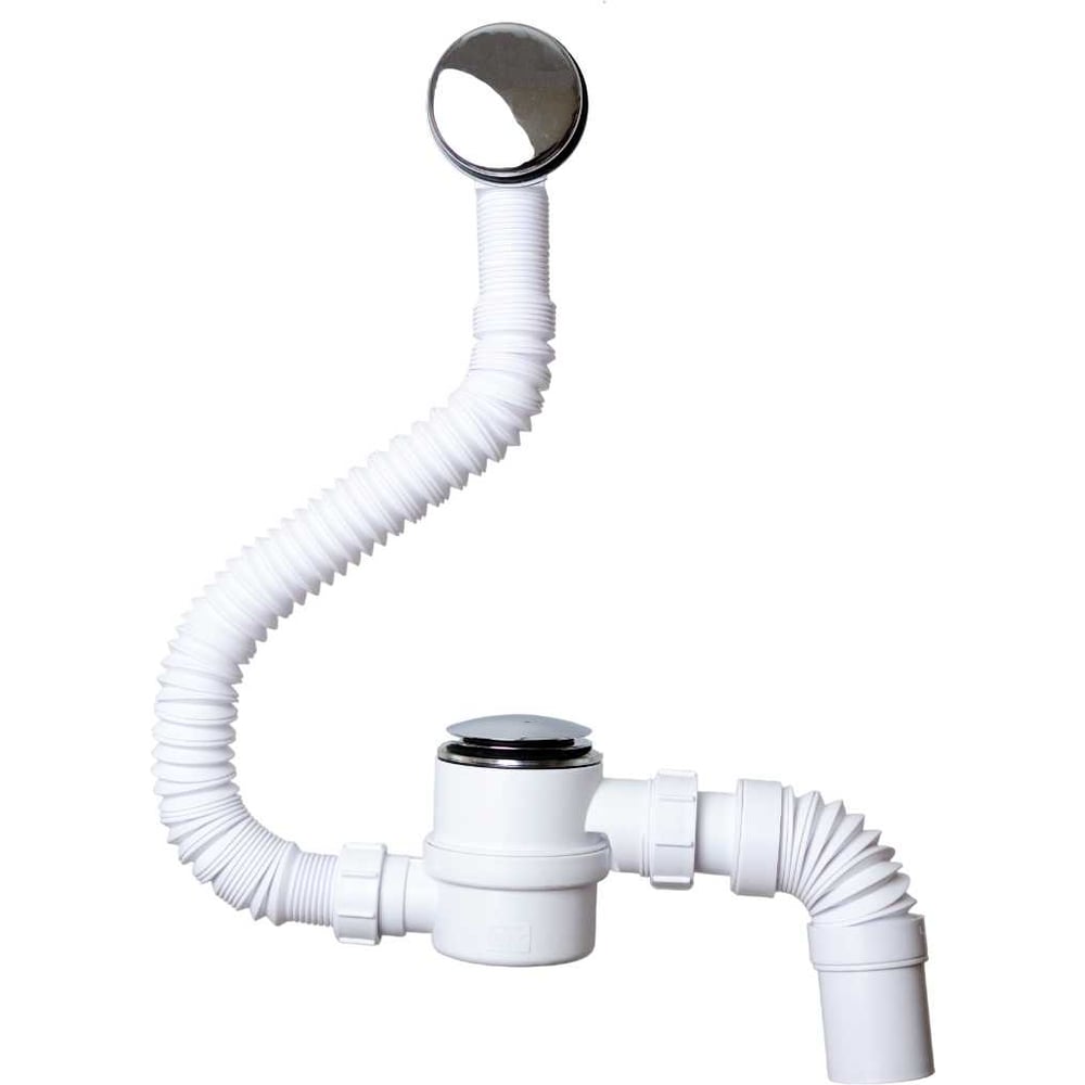 Изображение товара Слив-перелив McAlpine MRB11-FLEX для ванной автоматический с хромом