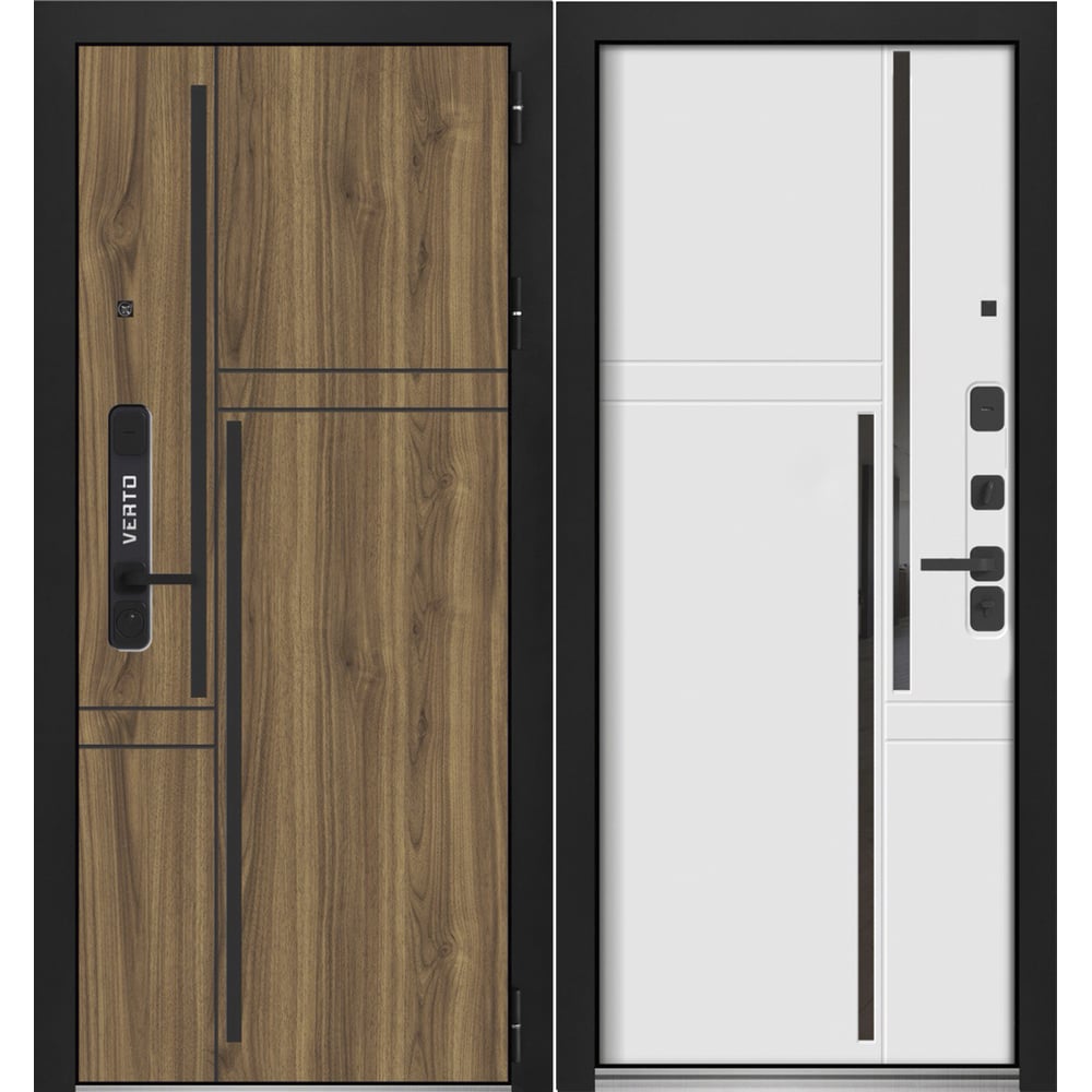 Изображение товара Металлическая дверь DIVA Verto 4 860 правая с двумя замками