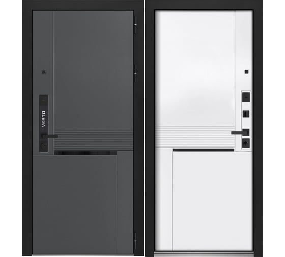 Изображение товара Дверь металлическая DIVA Verto 7 860 правая УТ-00084342