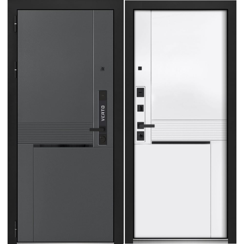 Изображение товара Металлическая дверь DIVA Verto 7 960 левая с шумоизоляцией и броненакладкой