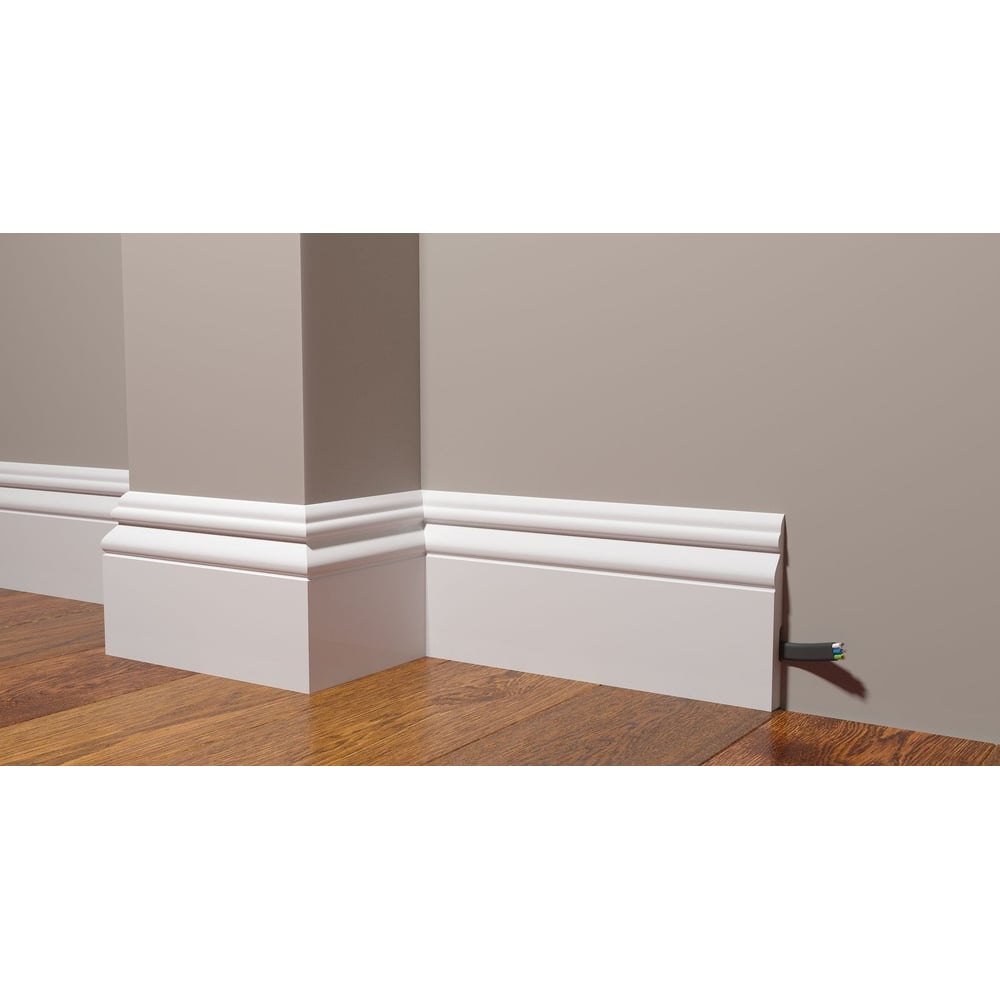 Изображение товара Плинтус Decor-Dizayn DD50 126x16 мм влагостойкий для стен и пола