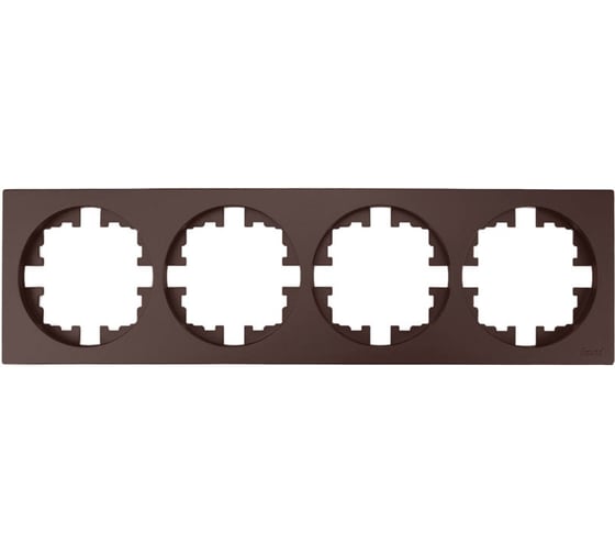 Изображение товара Рамка 4-ая Lezard OSEN без вставки, шоколад 743-7300-149