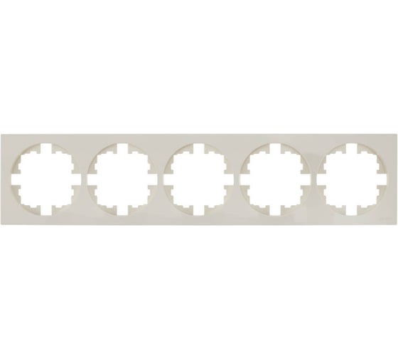 Изображение товара Рамка 5-ая Lezard OSEN без вставки, слоновая кость 743-9000-150