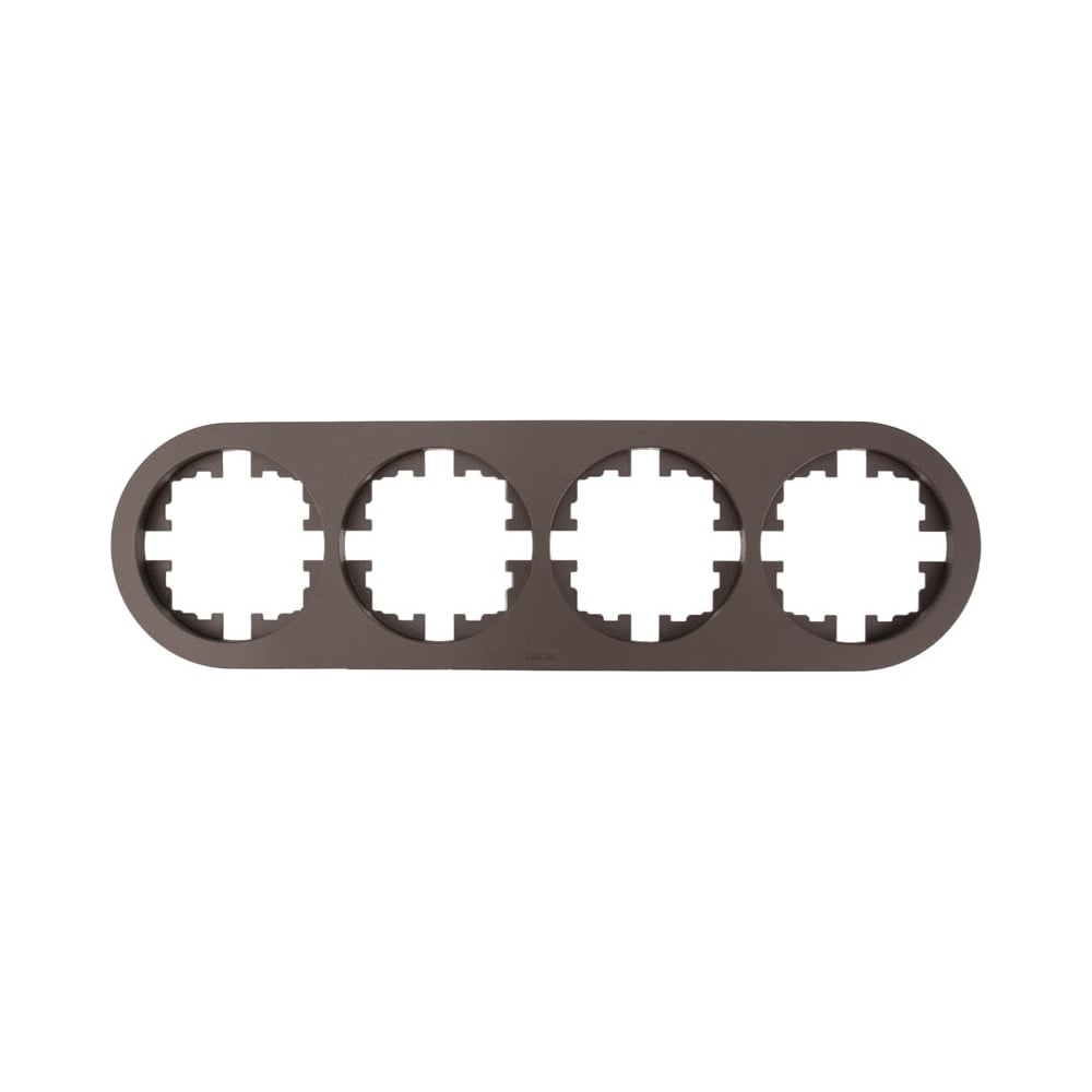 Изображение товара Рамка 4-ая Lezard OSEN в шоколадном цвете без вставки