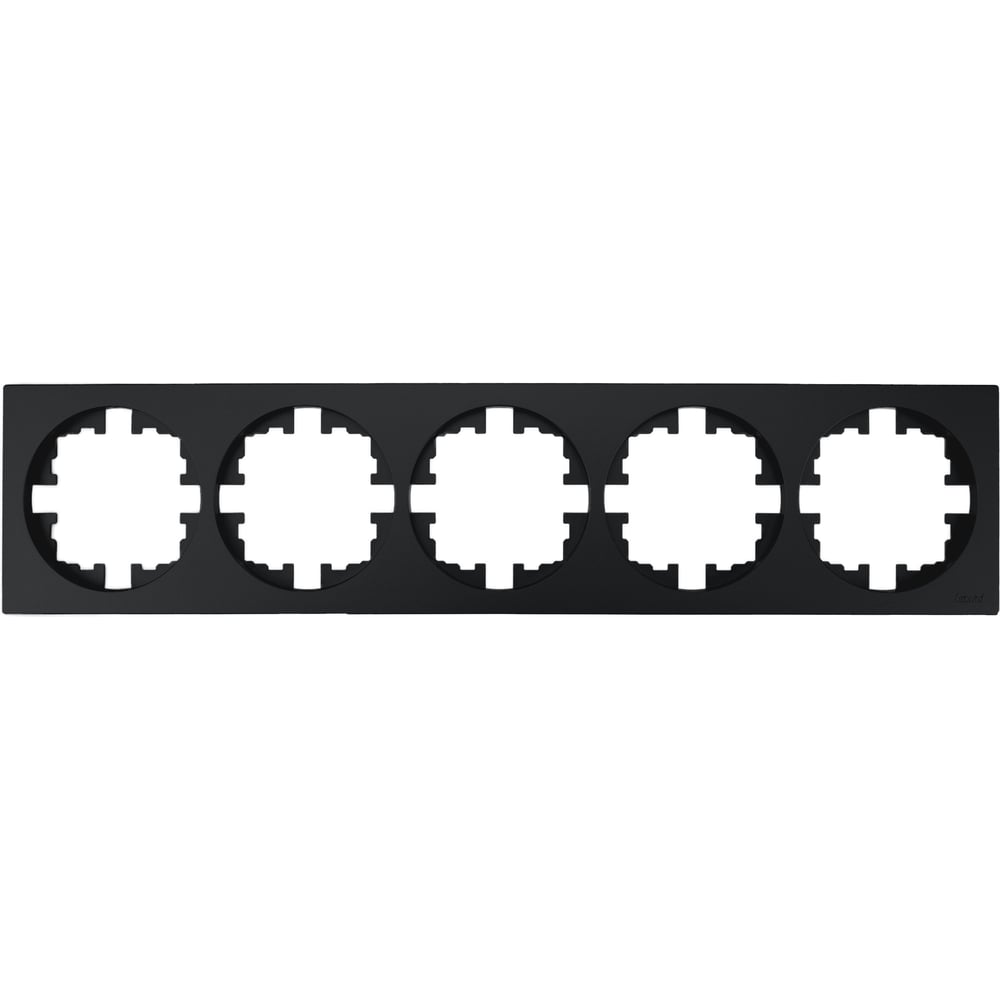 Изображение товара Рамка 5-ая Lezard OSEN без вставки черный бархат