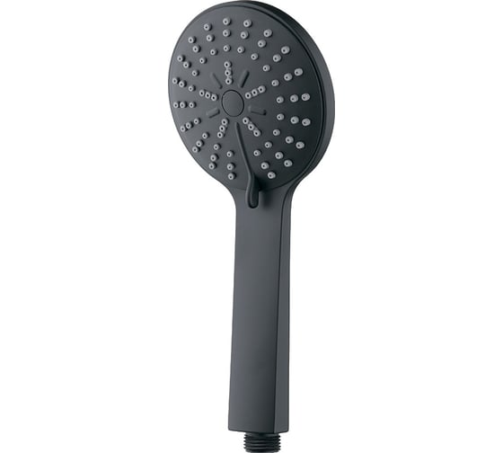 Изображение товара Лейка для душа Melodia della vita 5 функций, d105 мм, L240 мм чёрный мат. 14514