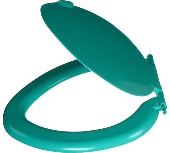 Изображение товара Сиденье для унитаза Melodia della vita овал, бирюзовое 193950