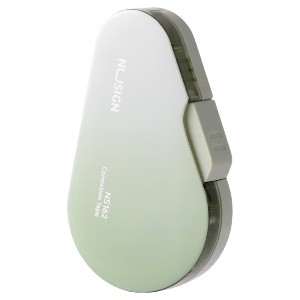 Изображение товара Набор корректирующих лен DELI Nusign 5мм*12м, автоматическая конструкция, зеленый 12 шт