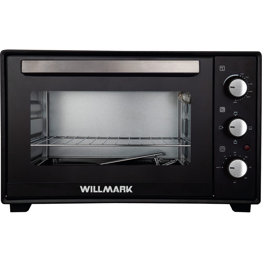 Изображение товара Мини-печь Willmark WO-501BL 50 л с таймером и 3 режимами нагрева