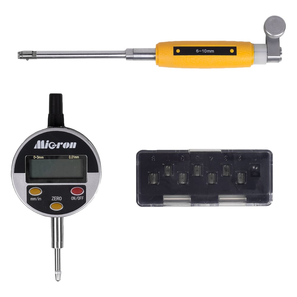 Изображение товара Нутромер индикаторный цифровой Micron НИЦ 6-10 0,01 с калибровкой 157885