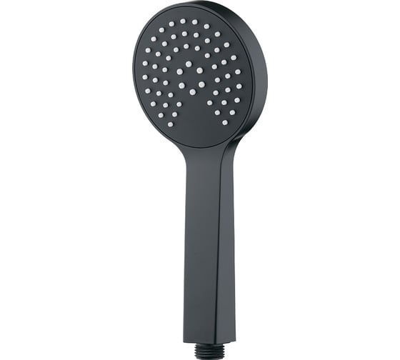 Изображение товара Лейка для душа Melodia della vita 1 функция, d100 мм, L235 мм чёрный мат. 14510