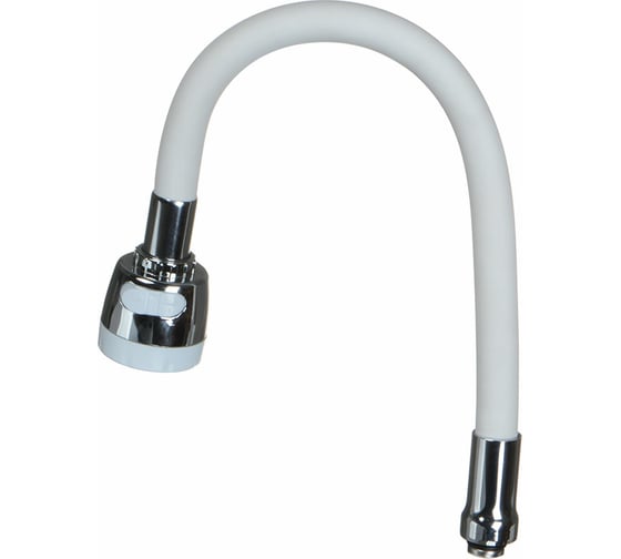 Изображение товара Гибкий излив с лейкой Melodia della vita 2 режима, белый 49 мм 34394