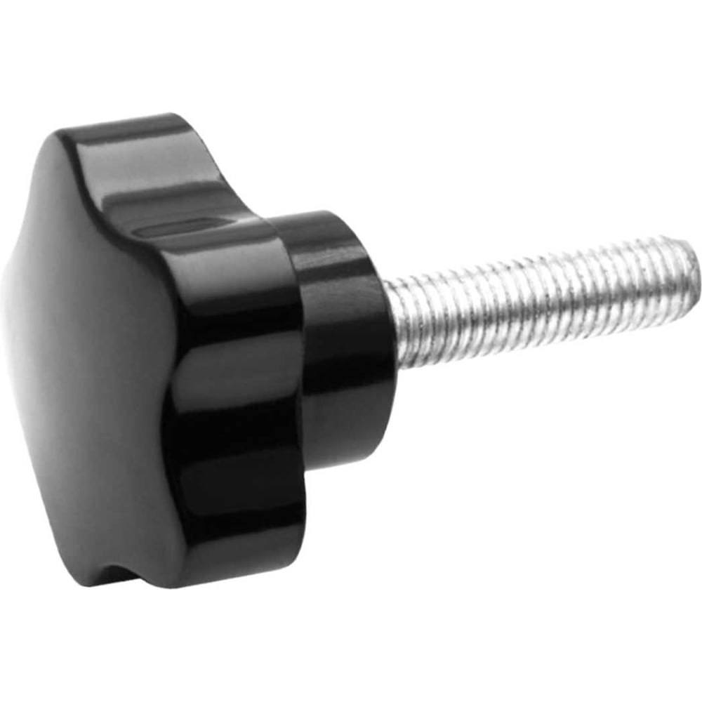 Изображение товара Комплект ручка пятилепестковая с внешней резьбой Алтервиа бакелит 2 штуки A51215.912250525.2