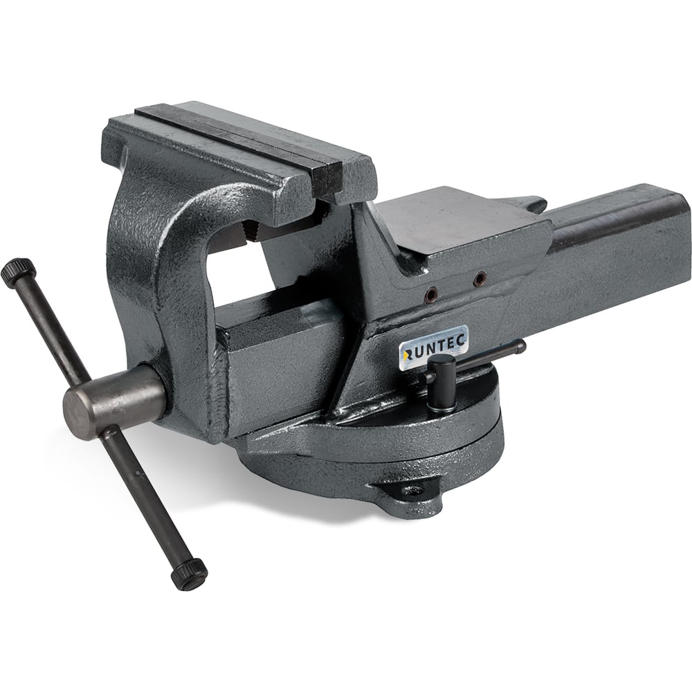 Изображение товара Слесарные усиленные тиски RUNTEC 125 мм RT-KT5 профессиональные для мастерских
