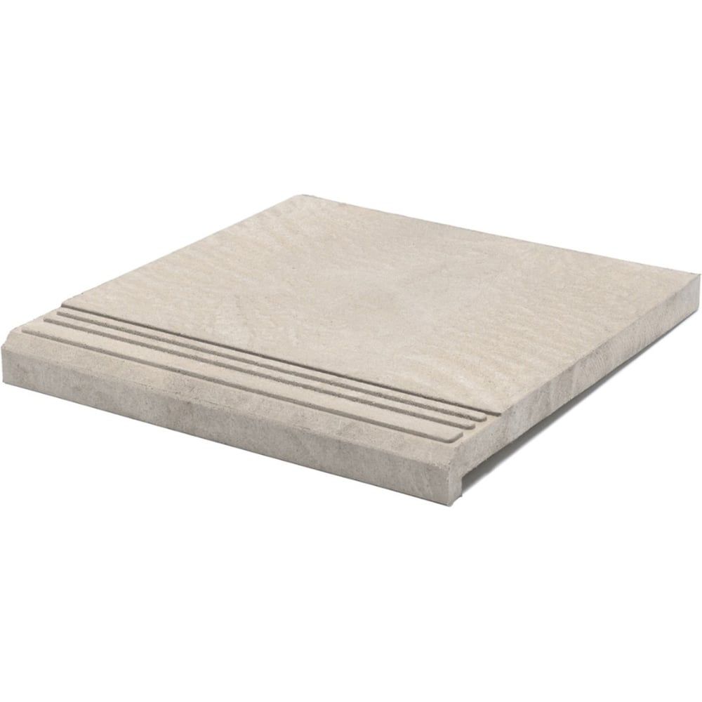 Изображение товара Полимерпесчаная ступень Weeco Берлин 330x345x23 мм светло-серый 6 шт