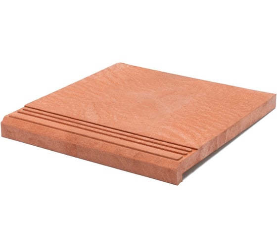 Изображение товара Ступень фронтальная полимерпесчаная weeco Берлин 340х325х23мм, цвет терракот, 6шт БФТ6