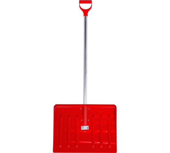 Изображение товара Большая лопата из поликарбоната высокой прочности с алюминиевым черенком Gigant 55х42 см SS-05