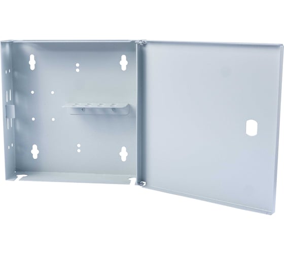 Изображение товара Кросс распределительный Cabeus настенный, мини до 8 портов SC/LC duplex бесфланц. (дверка с замком) FO-WL-8SC/2LC-K