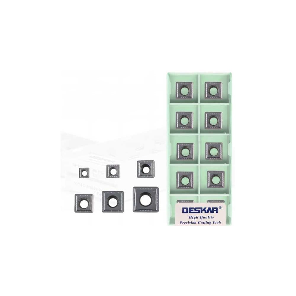 Изображение товара Пластина для сверла DESKAR SPMG090408 PG LF6018S 10 шт 00-00051871