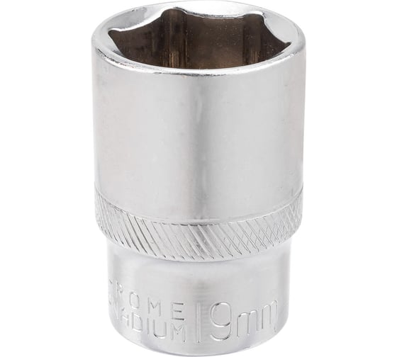 Изображение товара Головка 6-гранная Rockforce 19мм, 1/2 (к-т 15шт) RF LIGHT-54519/к-т 15шт/(63166)