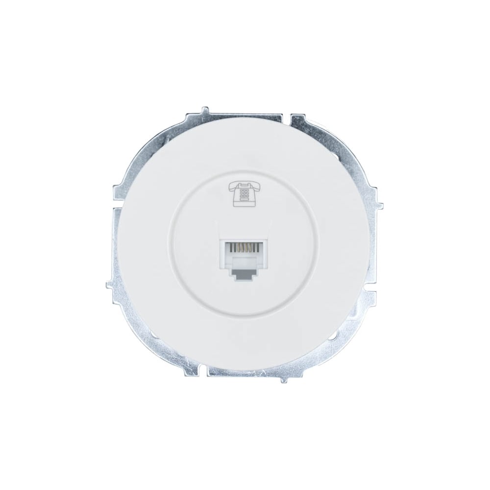 Изображение товара Розетка телефонная Lezard OSEN евро, белая