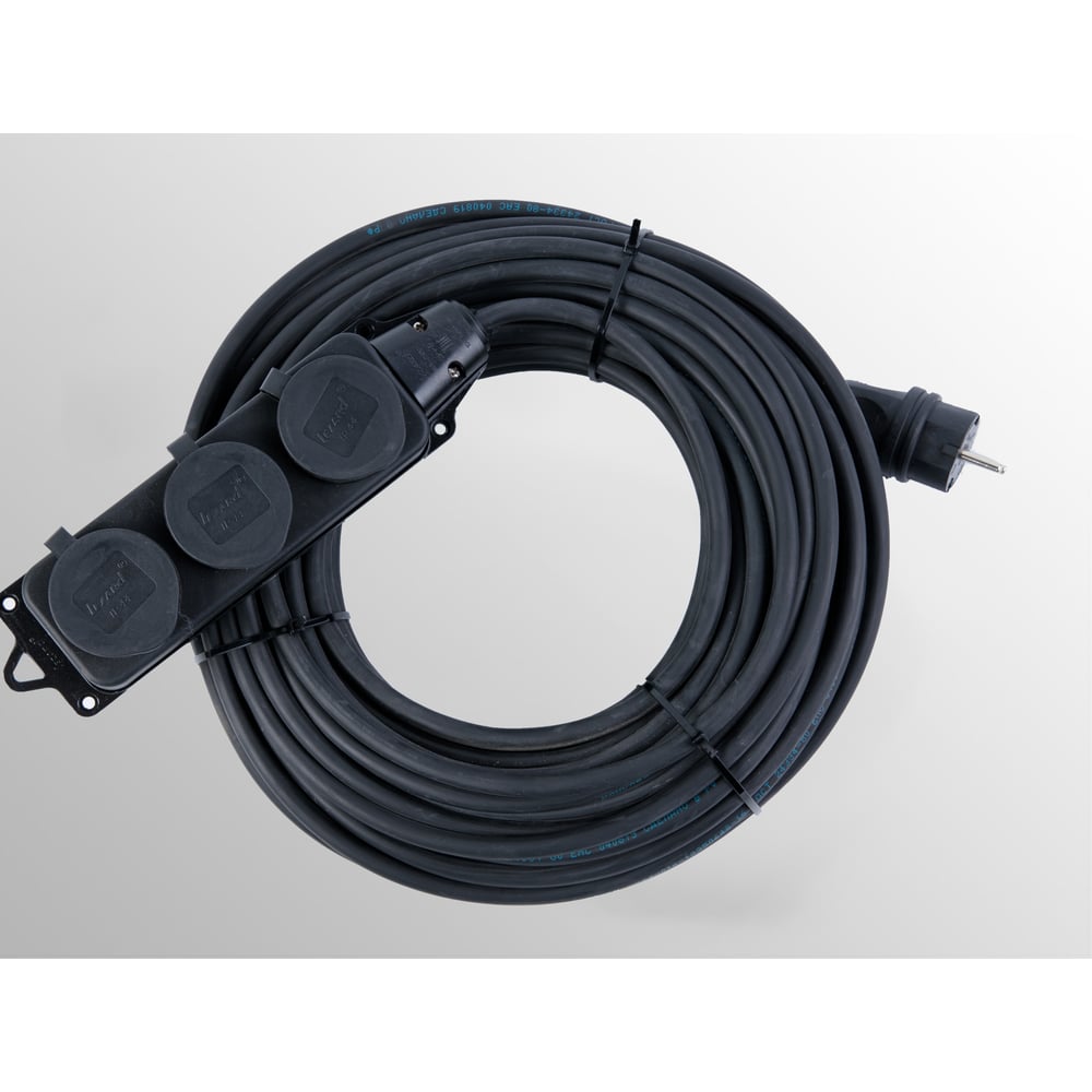 Изображение товара Удлинитель морозостойкий АТЛАНТ 3х1,5 30м IP44