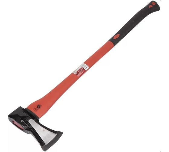 Изображение товара Топор-колун BARTEX утолщенный, фиберглассовый, обрезин, 2 кг, 880 мм, SM-200 308995