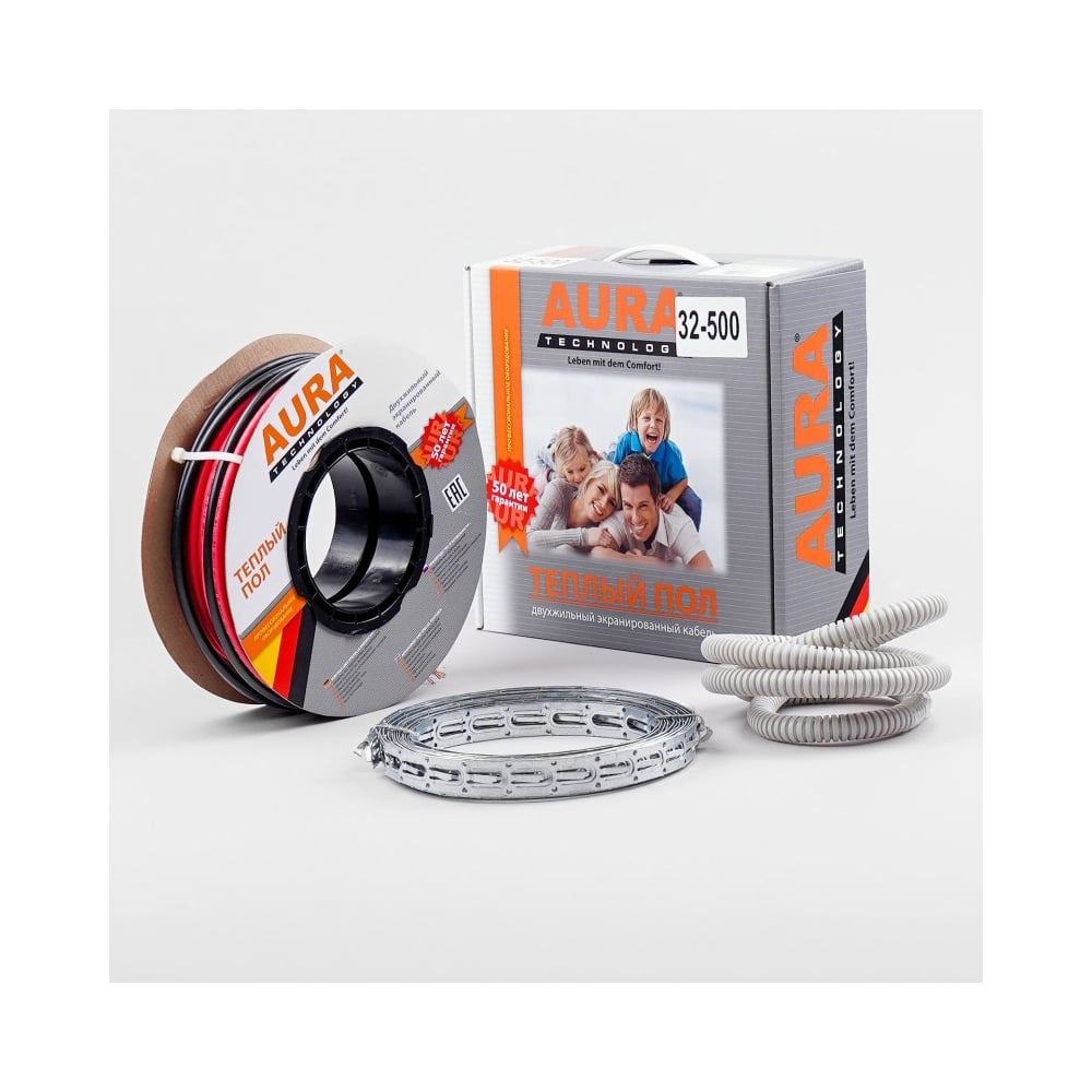 Изображение товара Комплект теплого пола AURA Heating КТА 81-1600 для комфортного отапливания