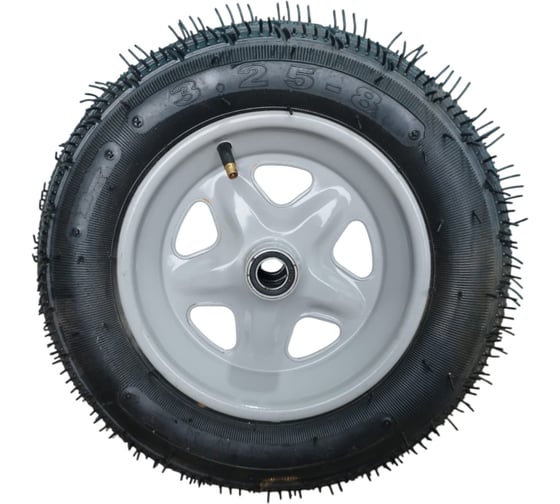 Изображение товара Пневматическое колесо LWI Профи Нейлон Люкс 3.25-8 d20мм LWI36-20ПН Люкс