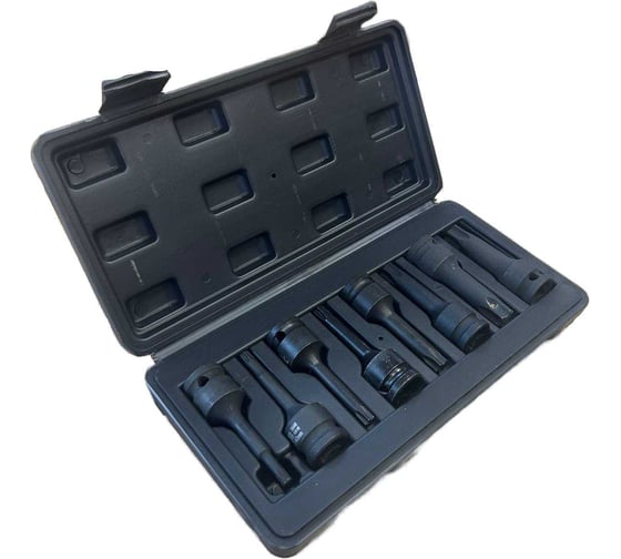 Изображение товара Набор накидных ударных головок BOSI TORX 1/2, T30-T80, 8 шт BS365810C