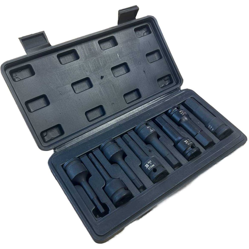 Изображение товара Набор накидных ударных головок 6-гранных 1/2 8 шт BOSI BS365810A