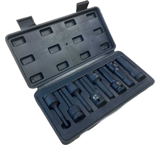 Изображение товара Набор накидных 6-ти гранных ударных головок BOSI 1/2, 5-19 мм, 8 шт BS365810A