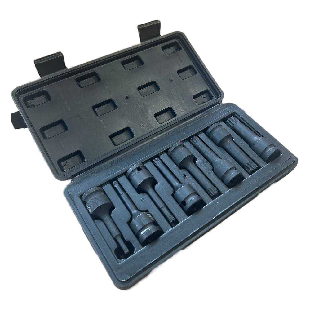 Изображение товара Набор ударных 12-ти гранных головок BOSI 1/2 8 шт M5-M18 глубокие CrMo