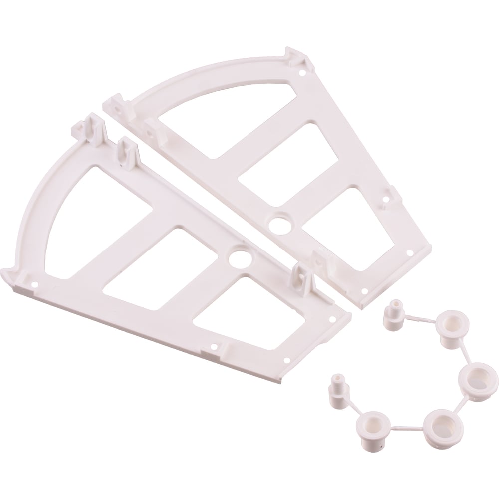 Изображение товара Механизм для обувниц ELEMENT 1 секция белый 8 шт