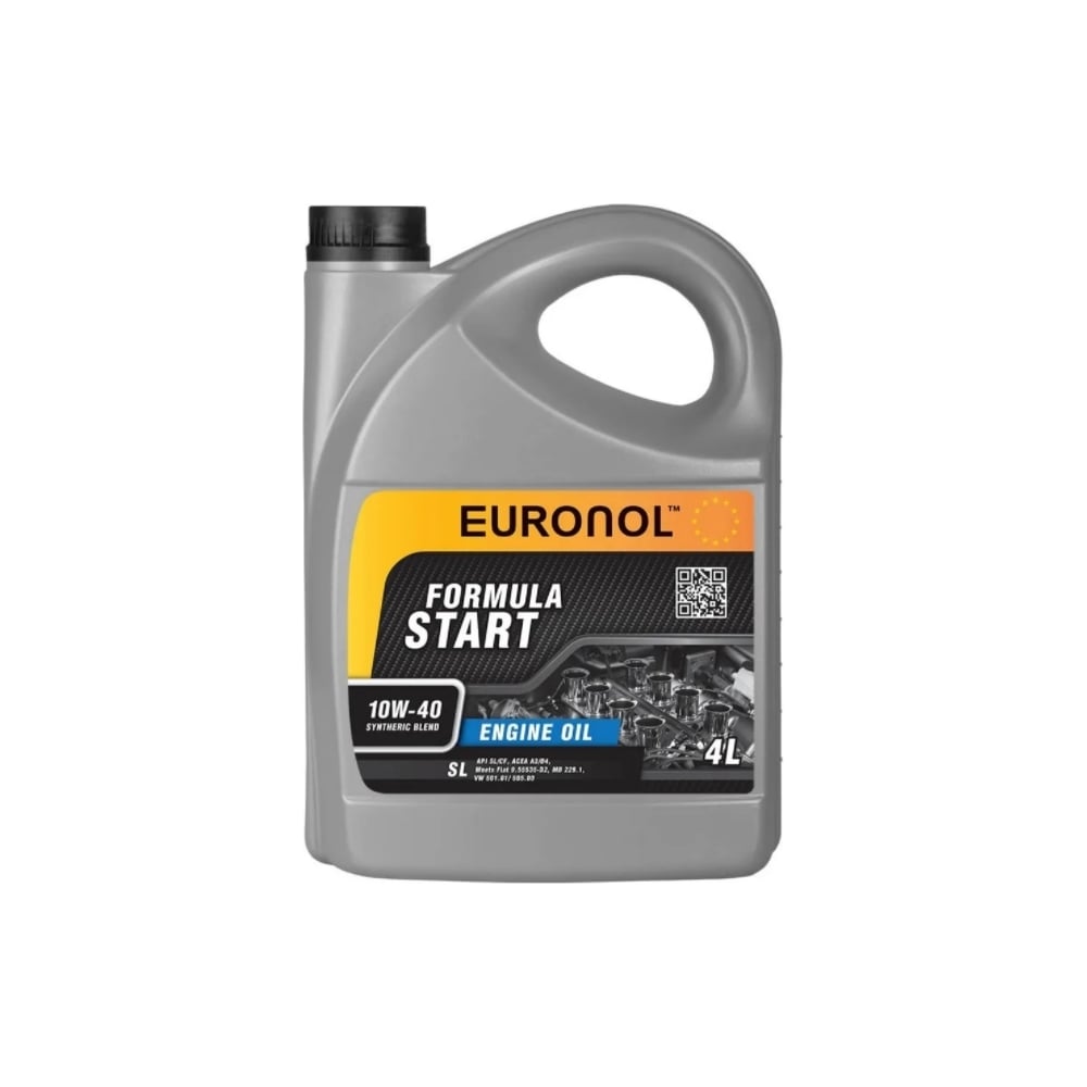 Моторное масло Euronol 10W40 80194 START FORMULA 10w-40, SL - фото 1