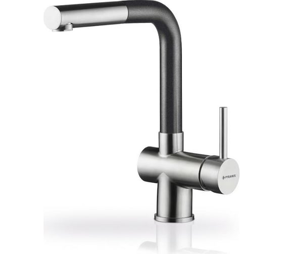Изображение товара Смеситель для кухни Pyramis CAPRICCIO FUSSION PEARL BLACK ST.STEEL 90917601