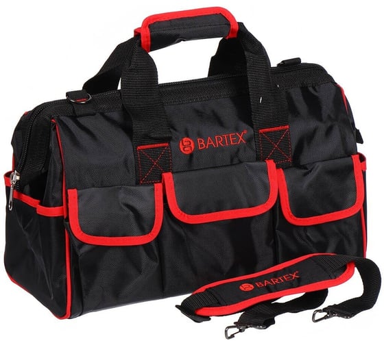 Изображение товара Сумка для инструмента BARTEX, 17х41х28 см, текстиль, металлический замок 455731