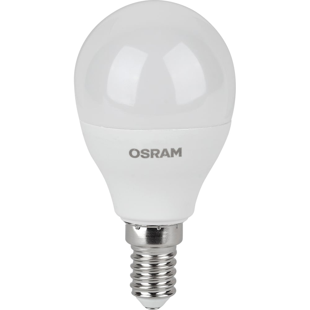 Изображение товара Набор светодиодных ламп OSRAM 5 шт LED Value 7Вт 3000K E14 - энергосбережение в вашем доме