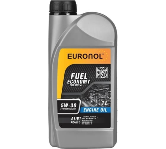 Изображение товара Моторное масло EURONOL FUEL ECONOMY FORMULA 5w-30, A1/B1, A5/B5, 1 л 80012