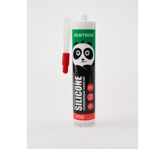 Изображение товара Ацетокси силиконовый герметик универсальный JOINTSEAL P50 прозрачный 300мл. (350 гр.) AC-P50-C