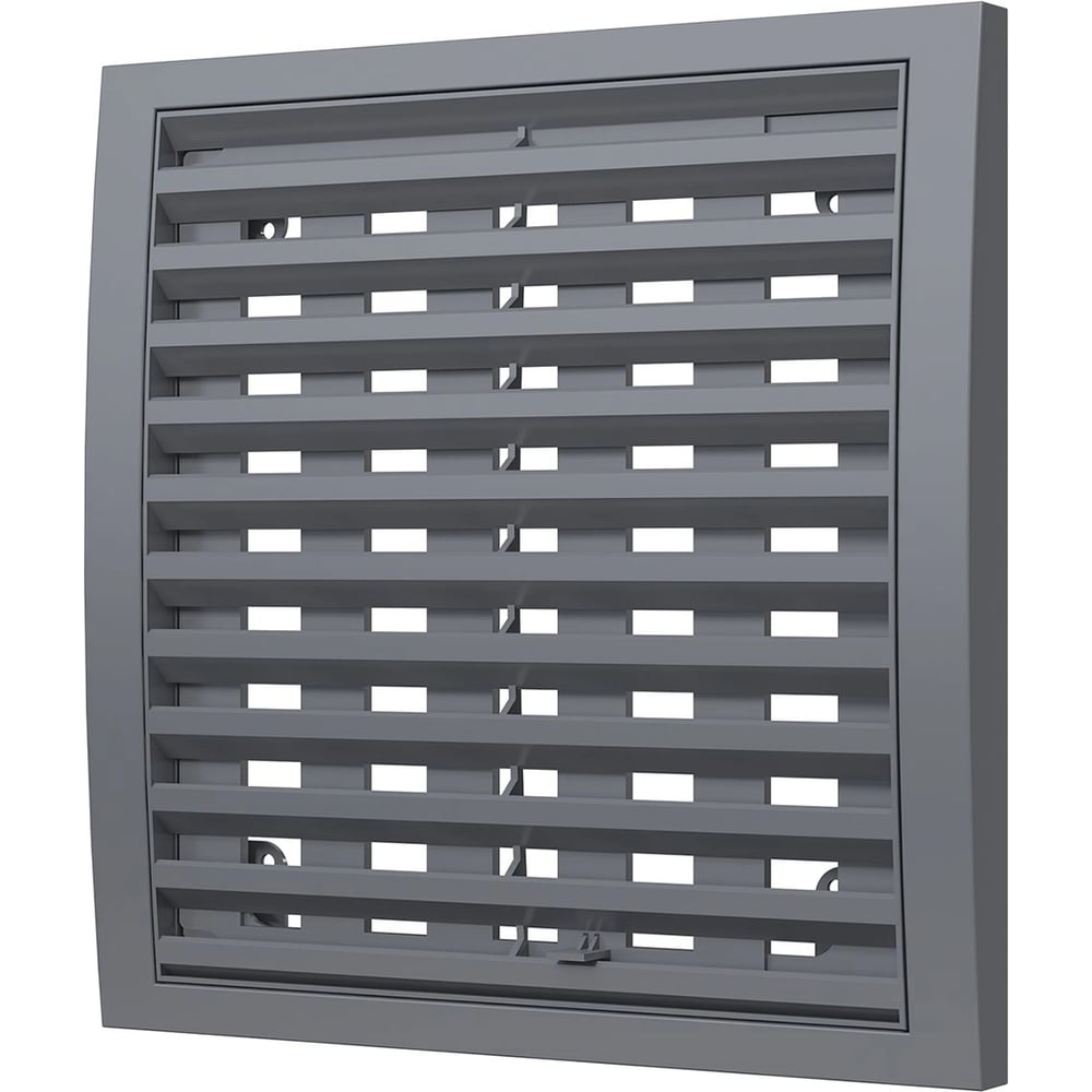 Изображение товара Решетка вентиляционная ERA РРПН разъемная, регулируемая, 200x200, ASA, Gray 2020РРПН сер
