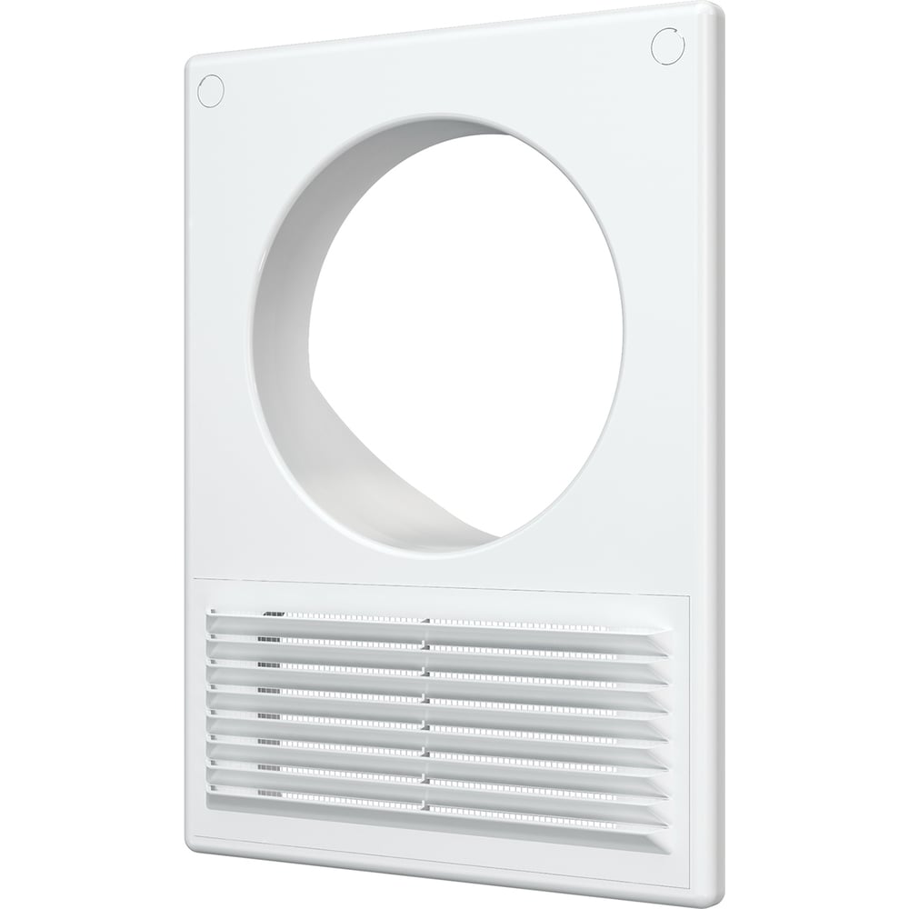 Изображение товара Решетка вентиляционная ERA РУФ фланец D125/60x120, разъемная, 185x254, пластик 1825РУ12,5Ф