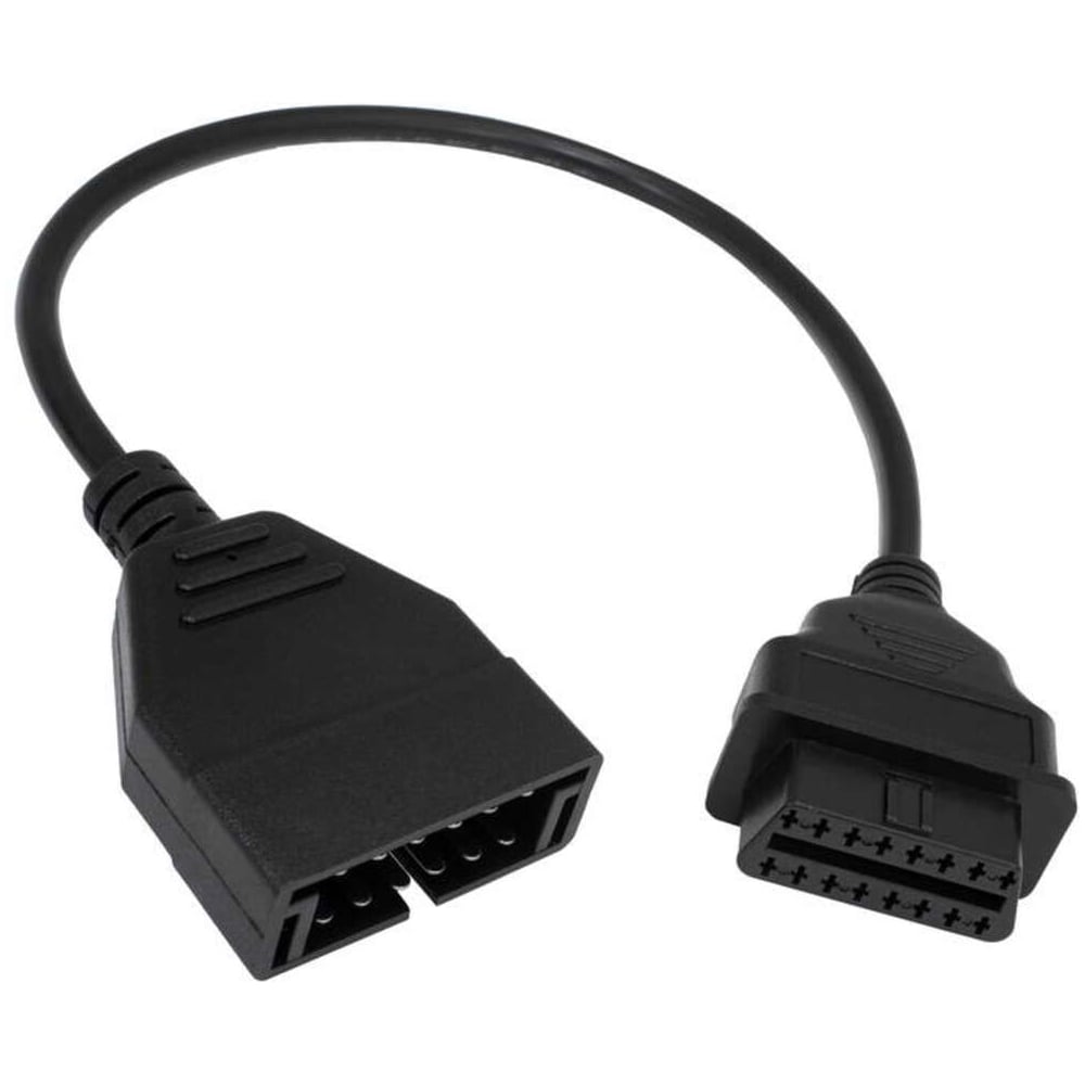 Изображение товара Разъем OBD RUICHI OBD2-16P_GM-12P 121934 для диагностики автомобилей