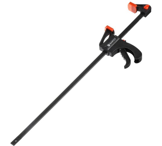 Изображение товара Струбцина F-образная BARTEX быстрозажим., унив, 600 мм, 1233505 329665