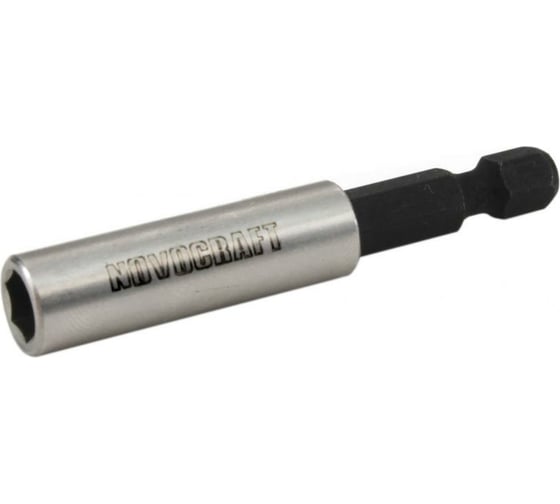 Изображение товара Адаптер магнитный для бит (5 шт; 60 мм; 1/4) NOVOCRAFT BH060SS14005