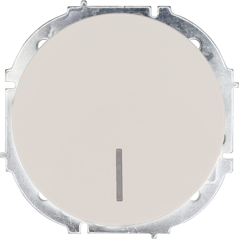 Изображение товара Выключатель Lezard OSEN с подсветкой 1 клавиша слоновая кость