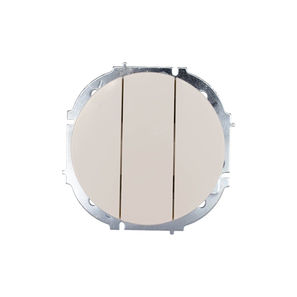 Изображение товара Выключатель тройной Lezard OSEN слоновая кость 743-9088-109